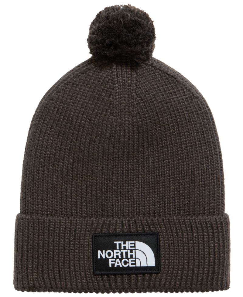 Pom-Pom Rib-Knit Beanie