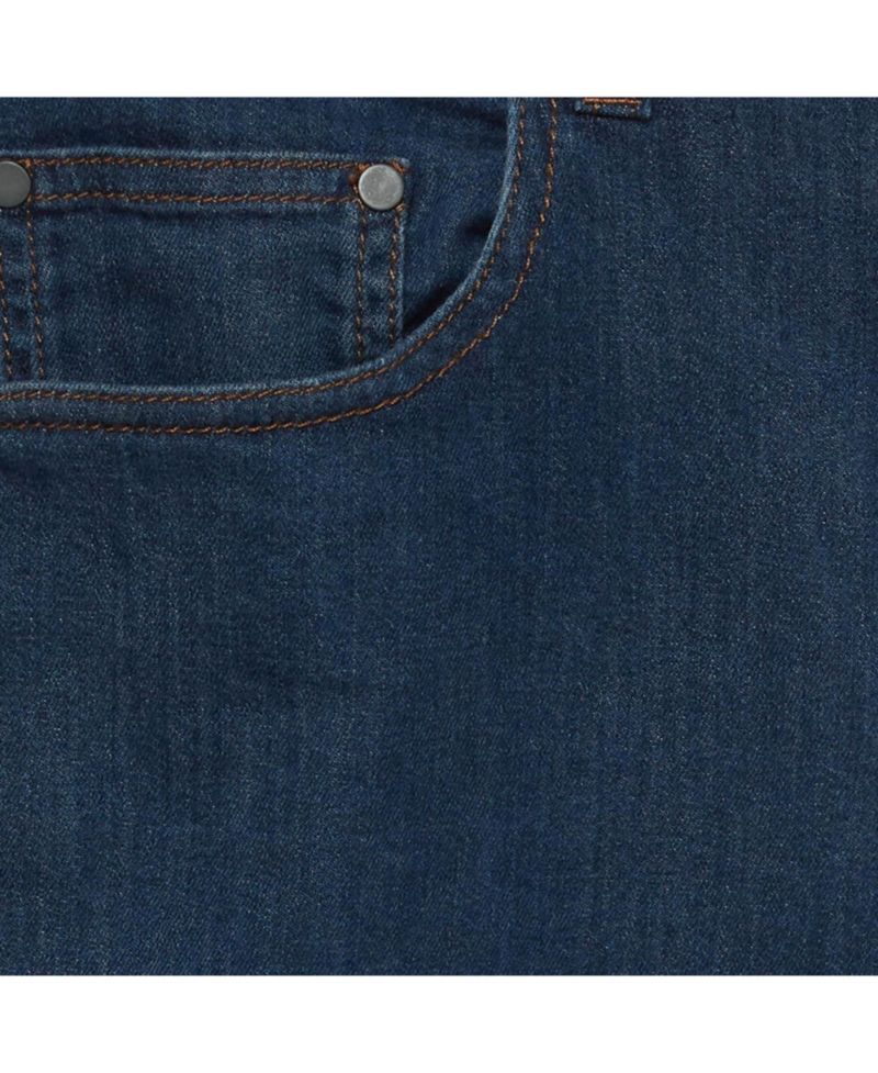 Men's Denim Skull Applique Jeans