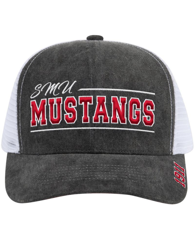 Men's and Women's Gray Syracuse Orange Billy 2400 Adjustable Trucker Hat