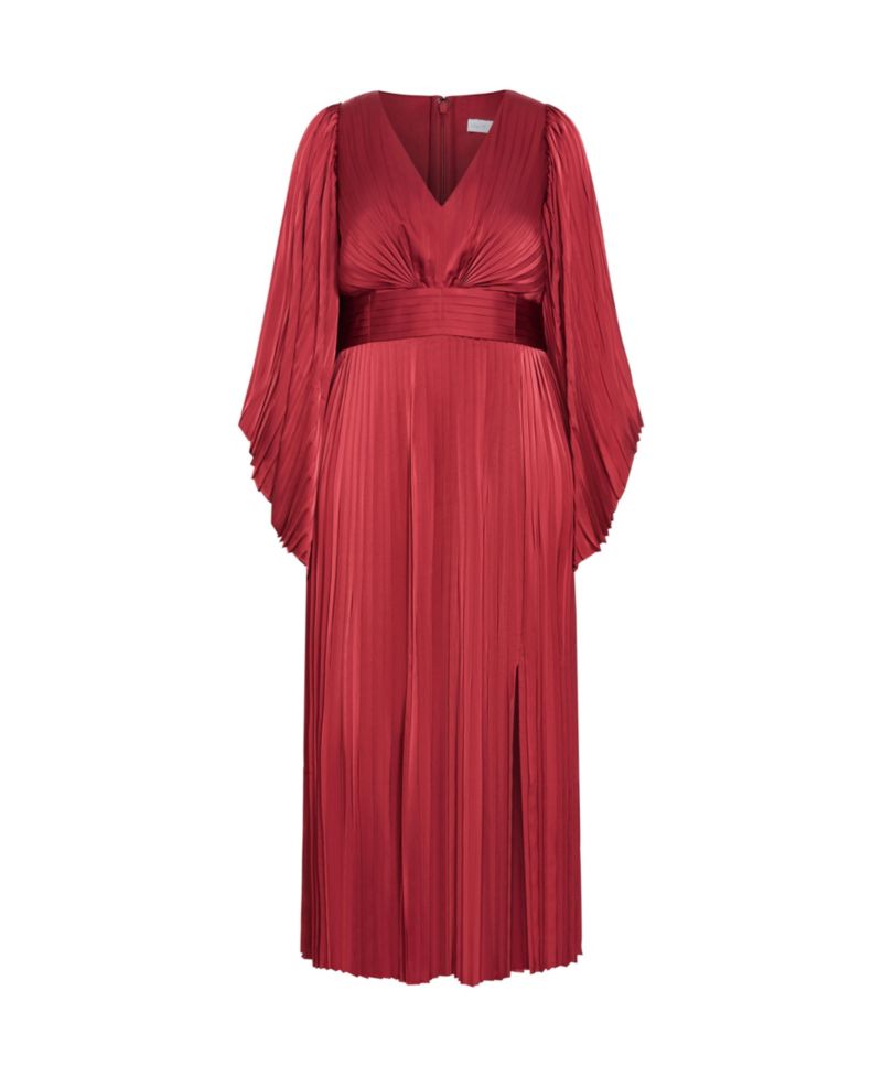 Women's Plus Size Carmina Pleat Maxi Dress