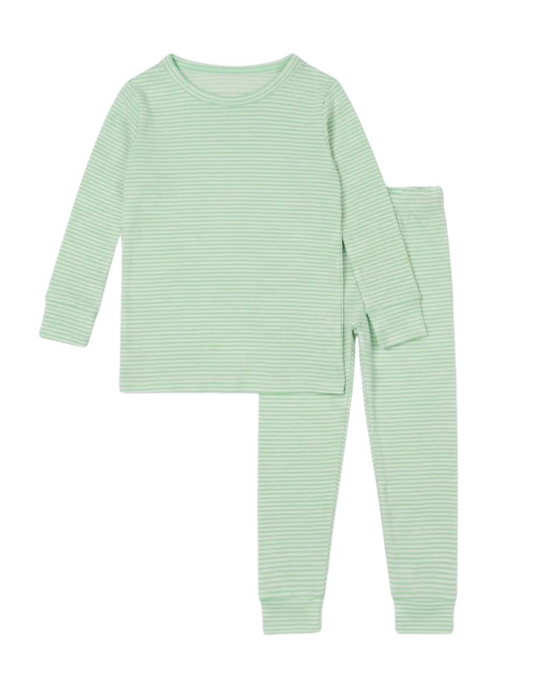 Baby Boys Pear Stripe Pajama Set