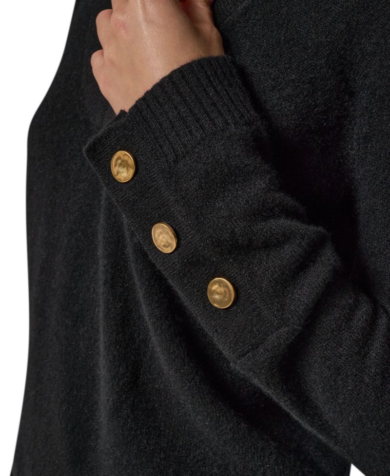 Women's Cashmere Long-Sleeve V-Neck Sweater