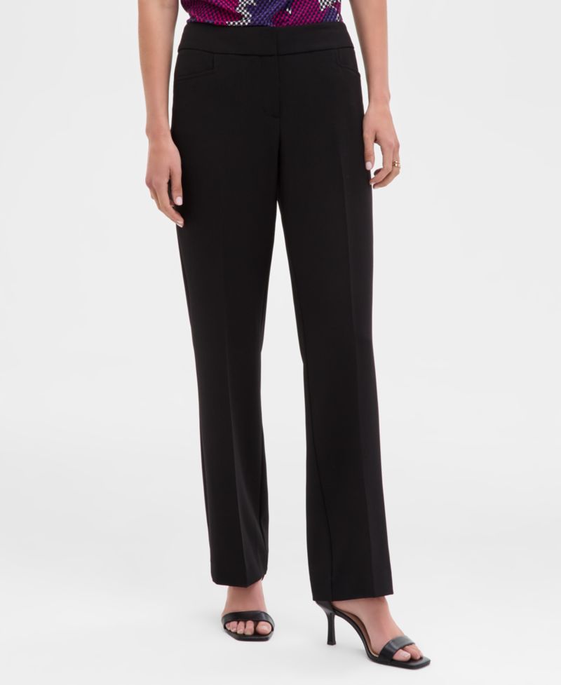 Straight Full-Length Pants