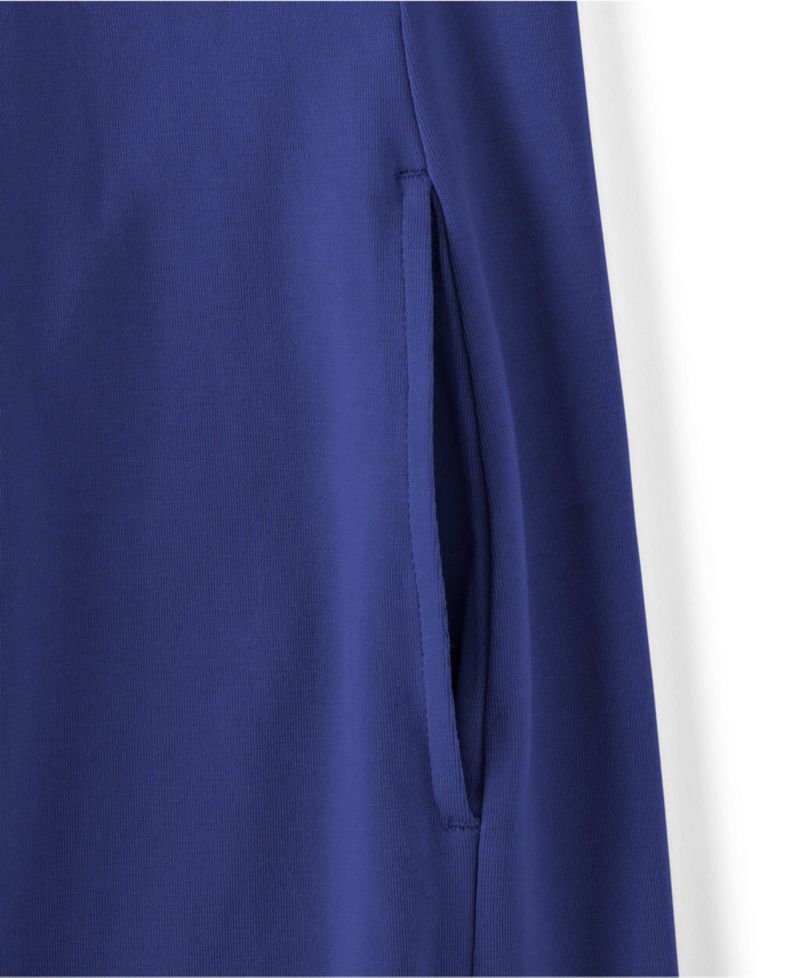 Women's Cotton Modal Pintuck Short Sleeve Dress