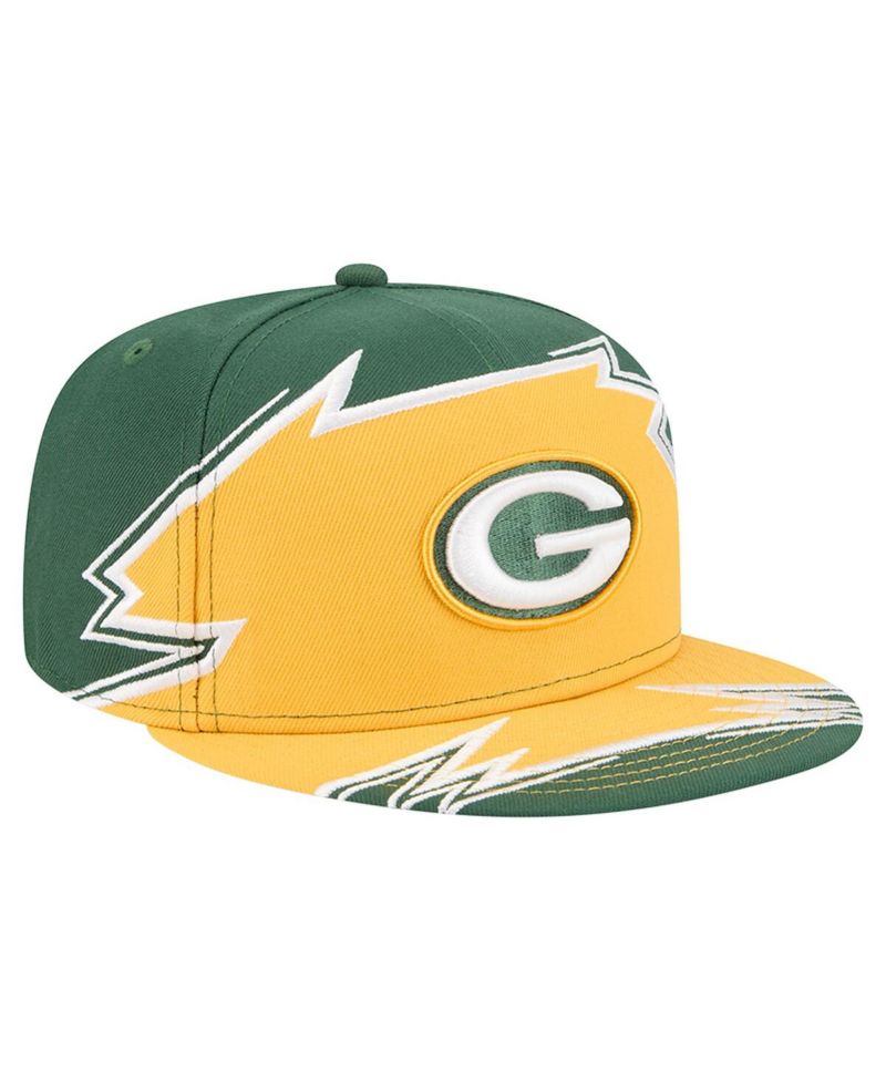 Men's Green/Gold Green Bay Packers Break 59FIFTY Fitted Hat