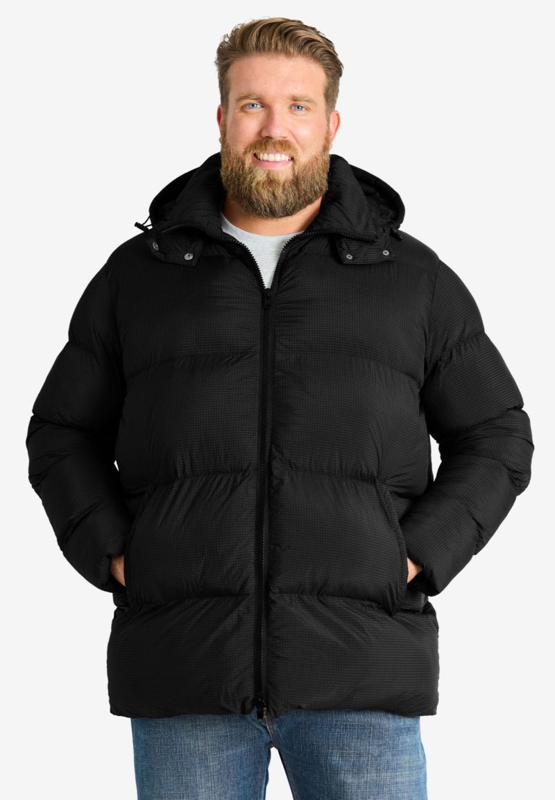 Men's Hipster Quilted Puffer