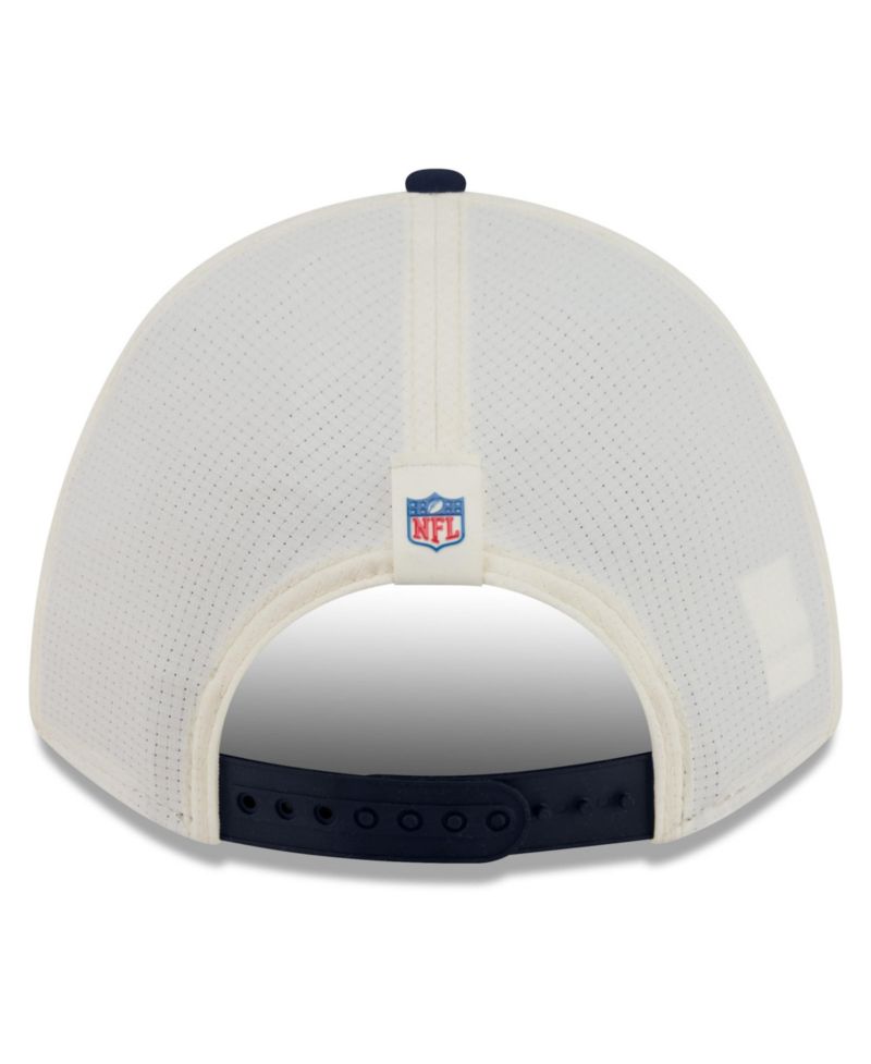 Big Boys and Girls Cream/Navy Denver Broncos 2026 Training Camp 9FORTY M-Crown Adjustable Hat