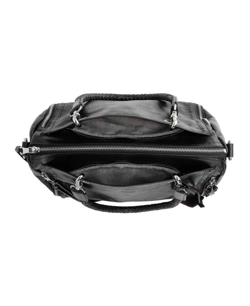 Lily Small Leather Satchel Bag