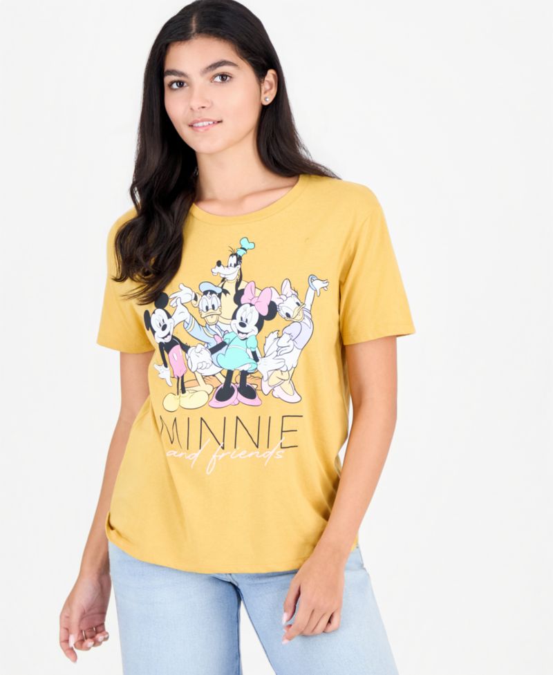Juniors' Minnie & Friends Graphic T-Shirt