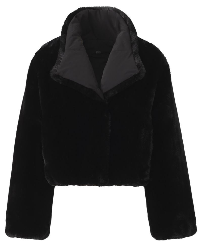 Women's Adair Reversible Faux Fur Trim Puffer Jacket