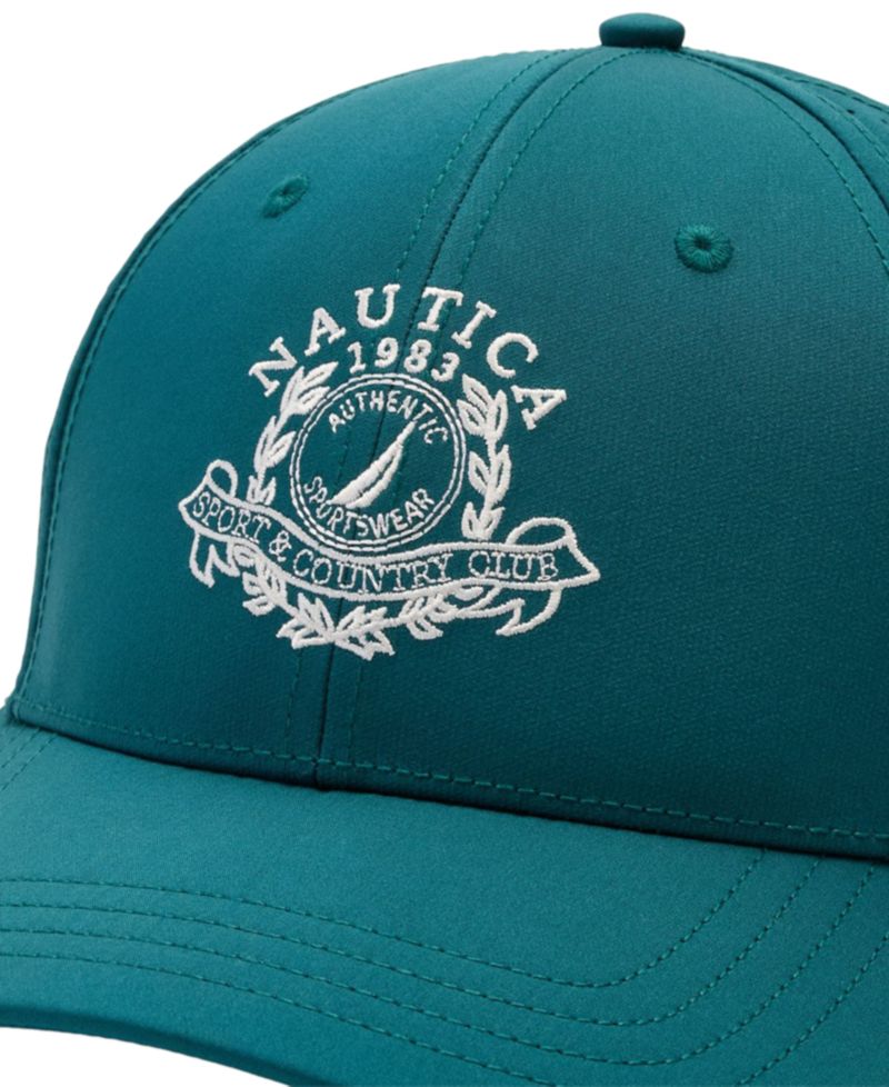 Men's Crest Embroidery Performance Cap