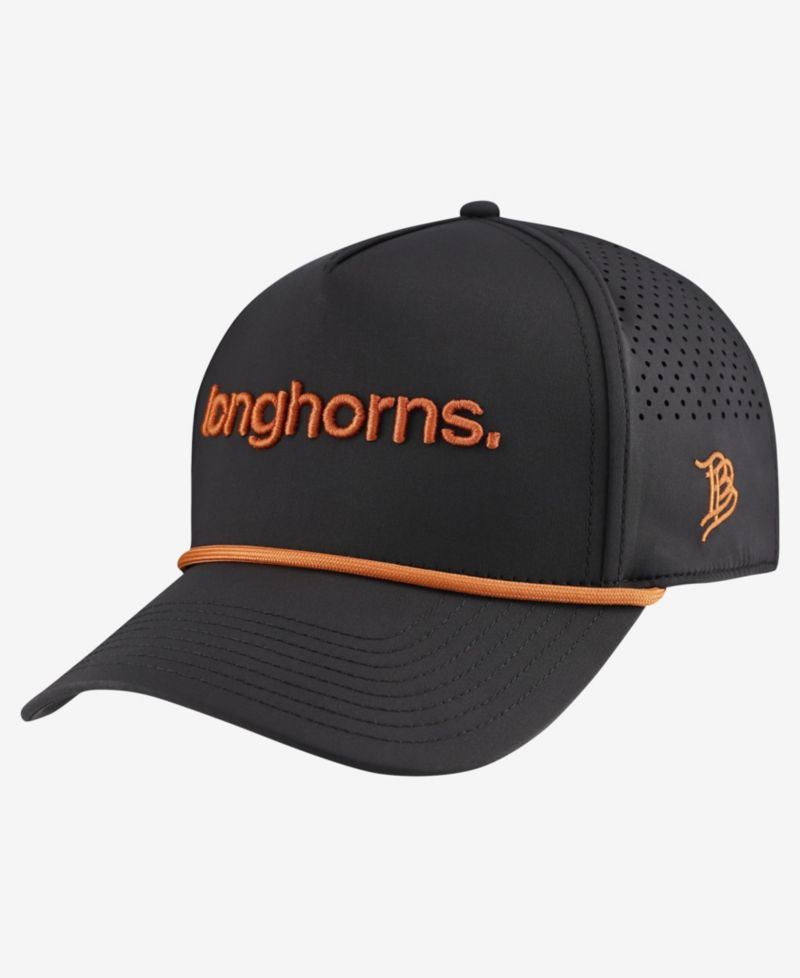 Men's Black Texas Longhorns Statement Adjustable Rope Hat
