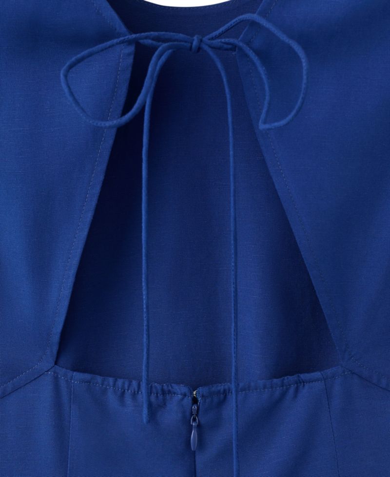 Women's Side-Ruched Midi Dress