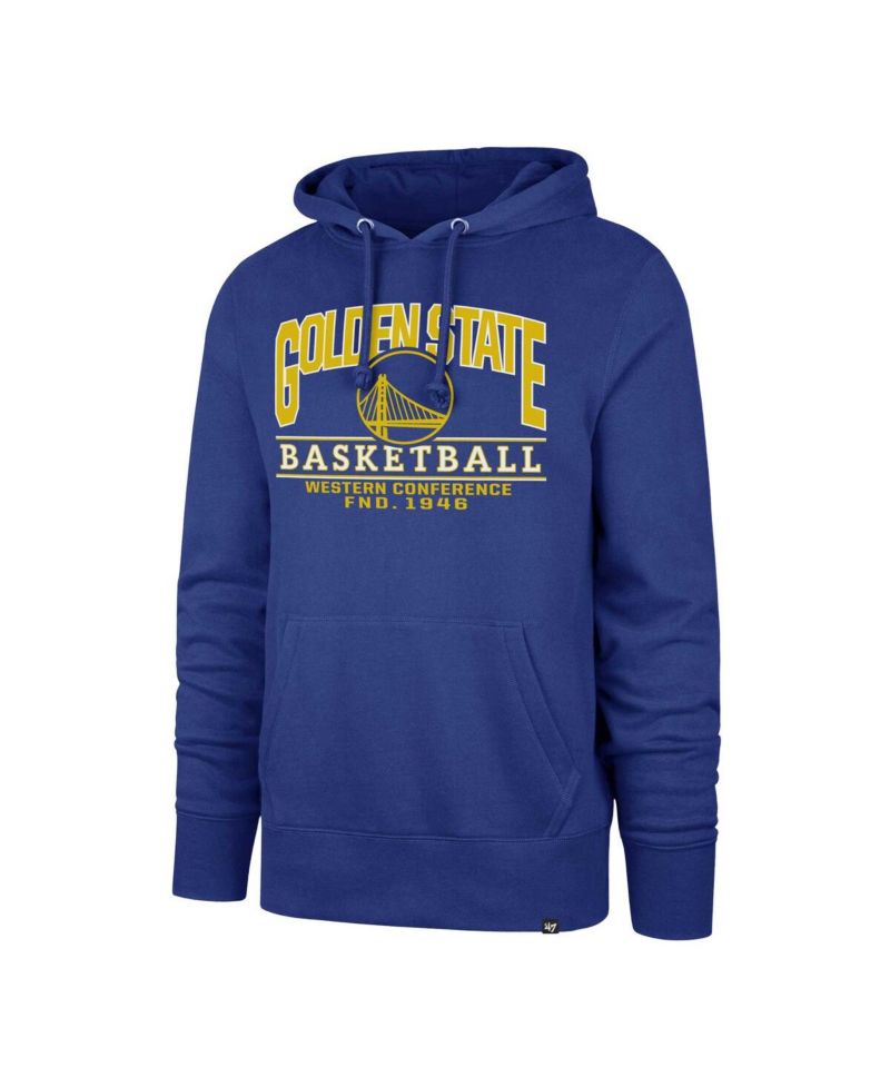 Men's and Women's Royal Golden State Warriors Good Call Headline Pullover Hoodie