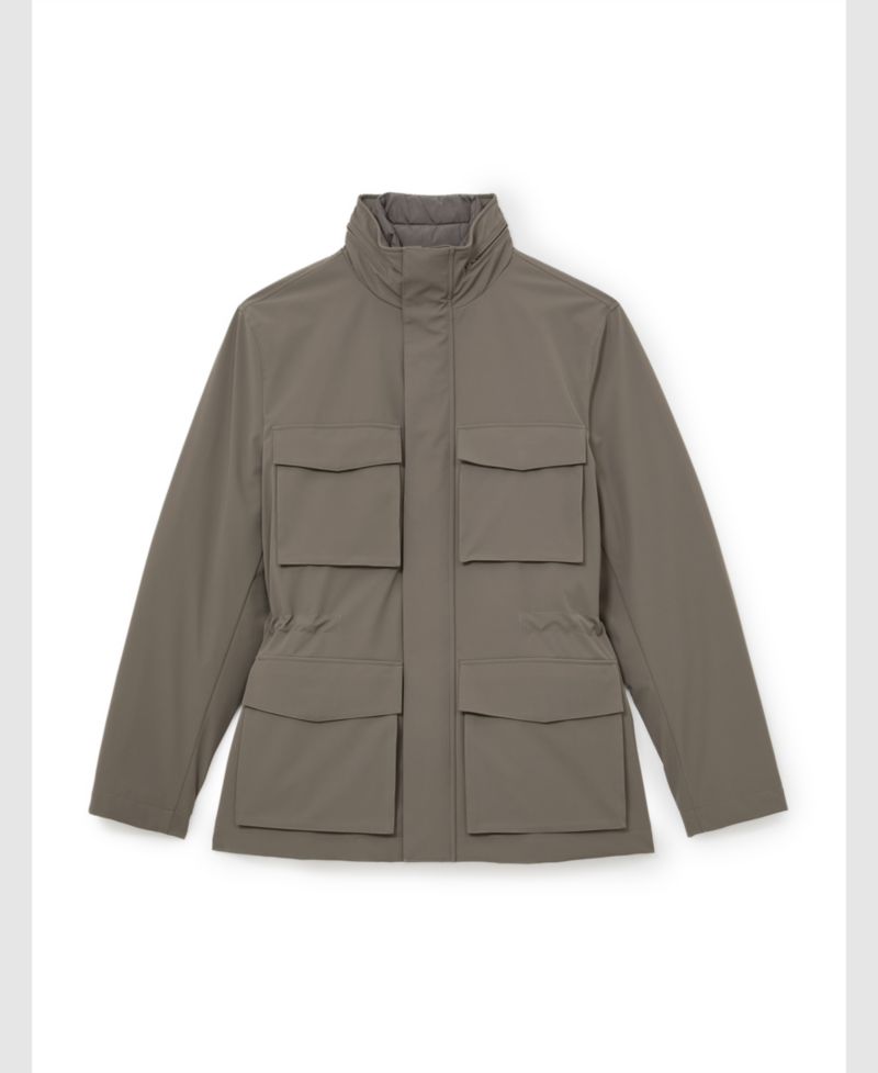 Men's Glick Hooded Removable Gilet Four-Pocket Jacket