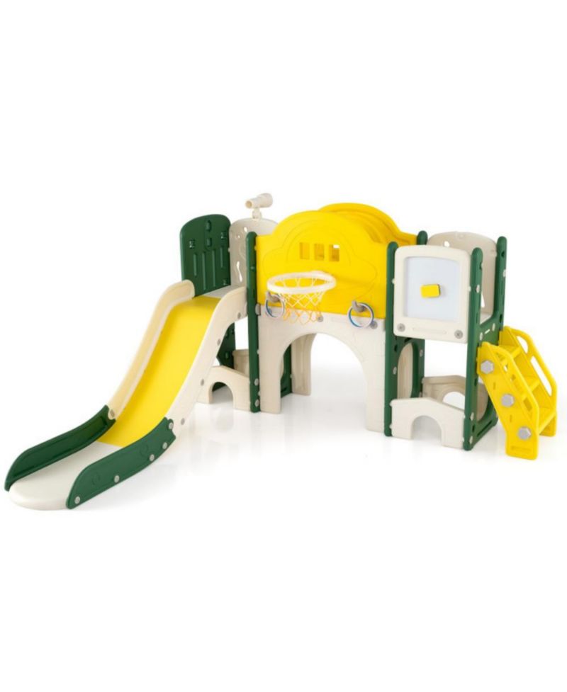Toddler 10-in-1 Slide and Climber Playset