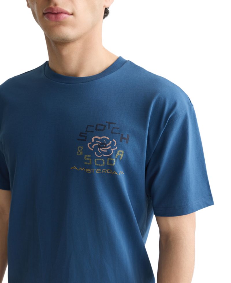 Men's Short-Sleeve Mosaic Graphic T-Shirt