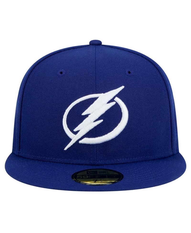 Men's Blue Tampa Bay Lightning Core 59FIFTY Fitted Hat