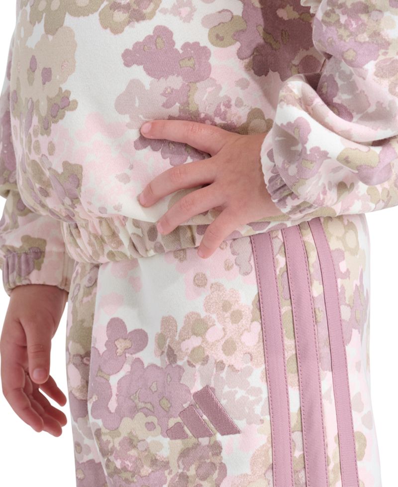 Girls' 2T-6X Long-Sleeve Sweatshirt and Pants, 2-Piece Set