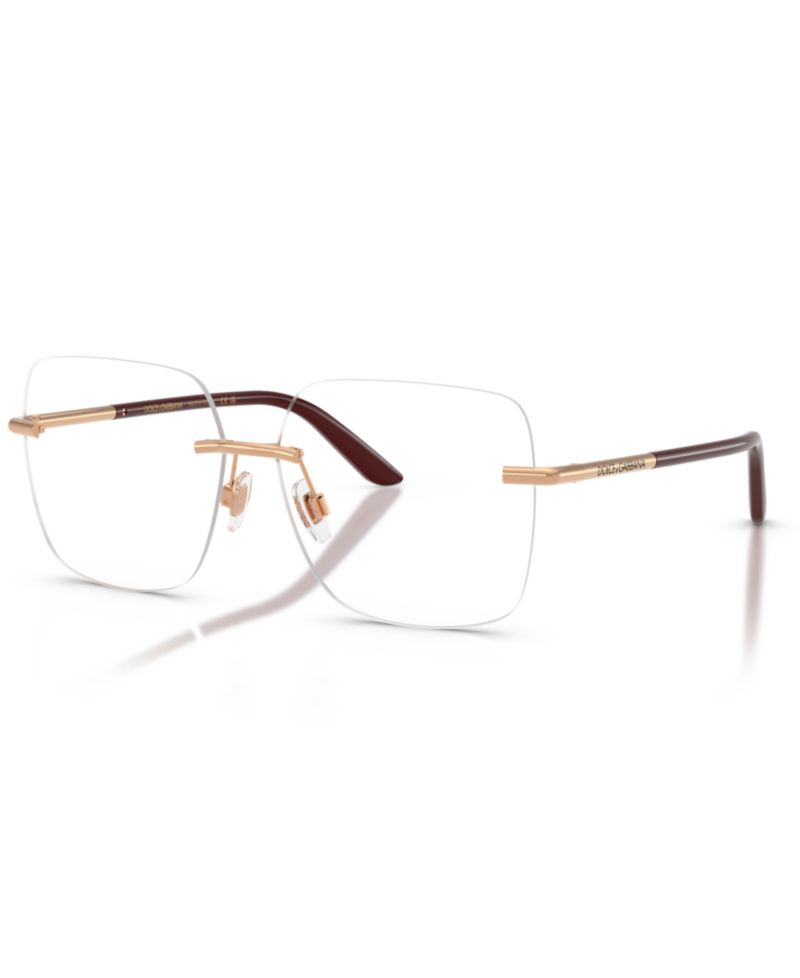Woman Square Metal DG1360 Eyeglasses