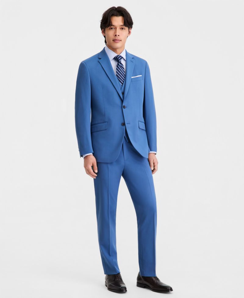Men's Slim-Fit Spring 3-Piece Suit