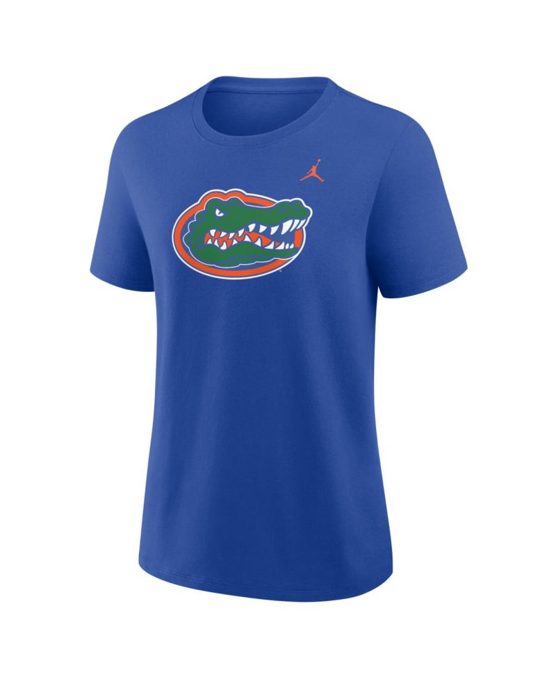 Women's Jordan Royal Florida Gators Primary Logo T-Shirt