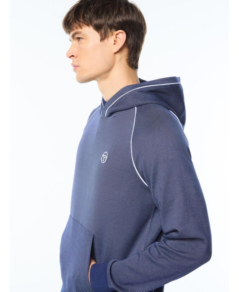 Men's Agiato Raglan-Sleeve Jacquard Hoodie