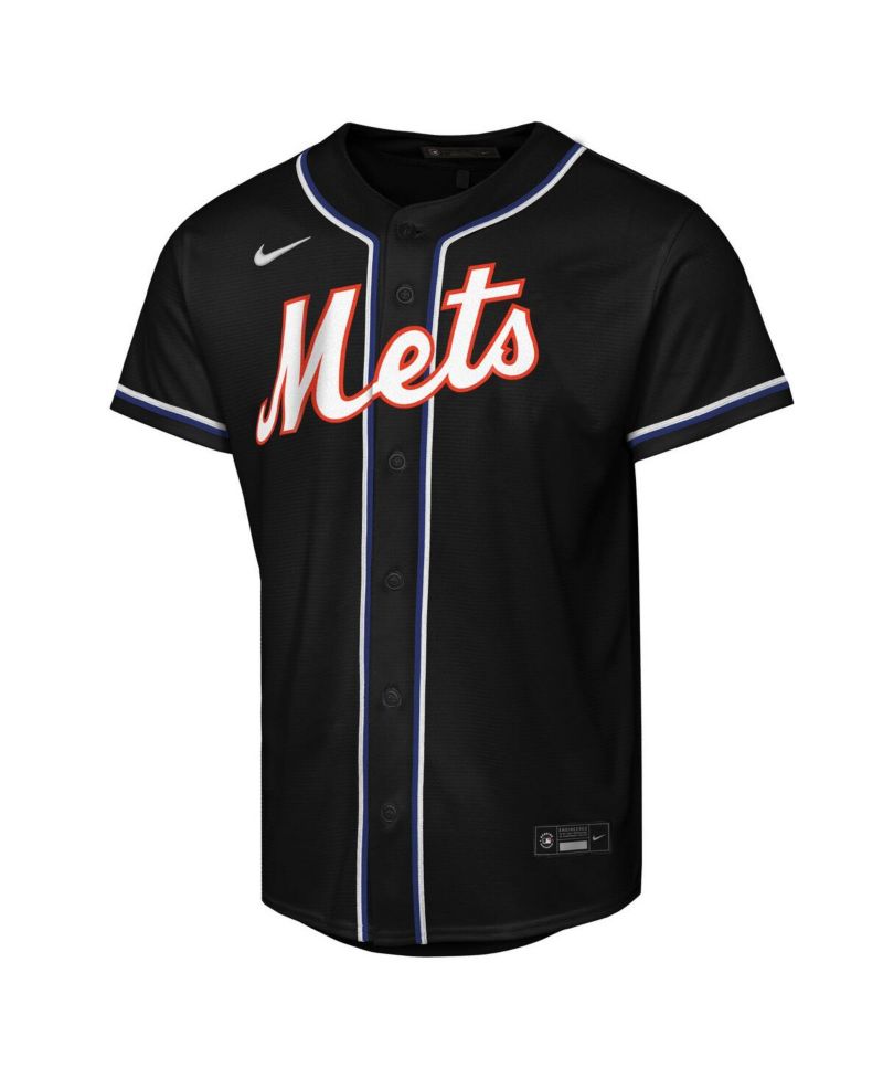 Big Boys and Girls Juan Soto Black New York Mets Fashion Replica Player Jersey