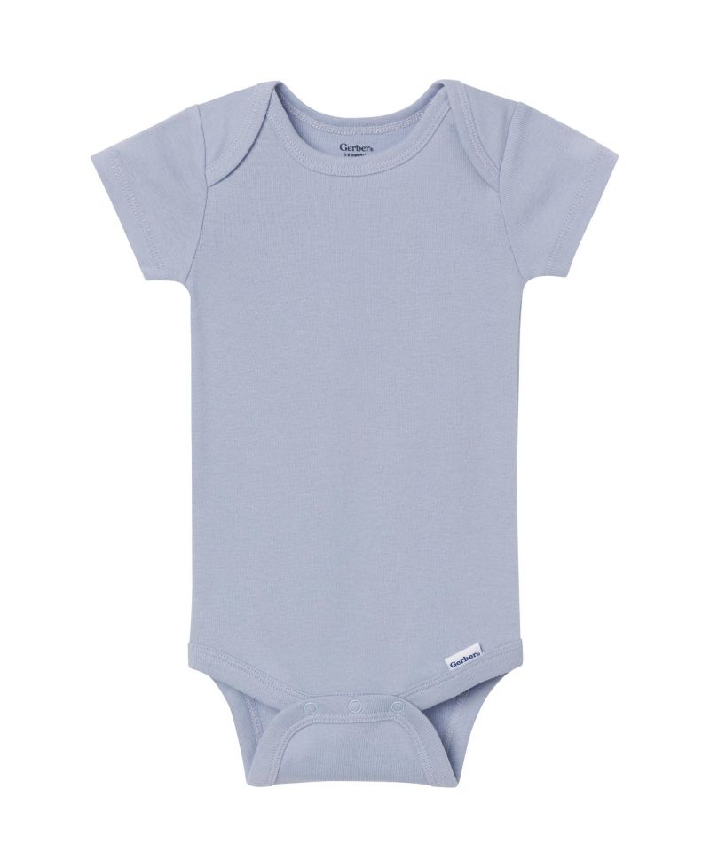 Baby 5-Pack Short Sleeve Bodysuits, Cozy Neutral, 24 Months