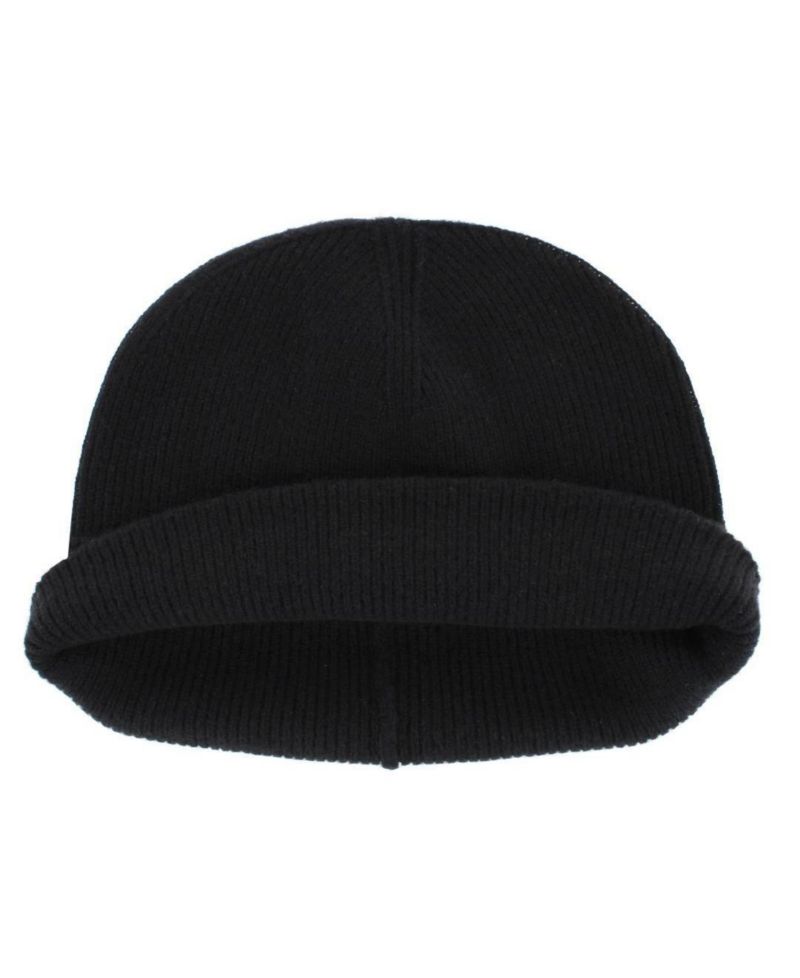 Men's Camden Cashmere Solid Colored Micro Ribbed Beanie