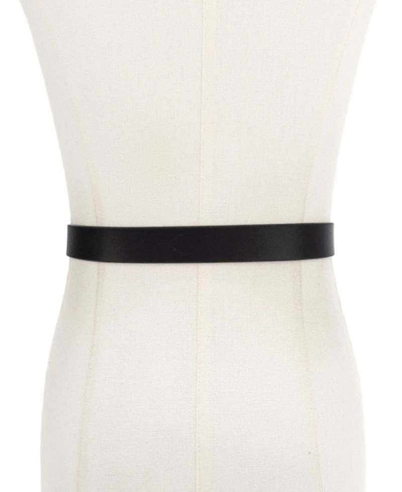 MICHAEL MK Buckle Leather Belt