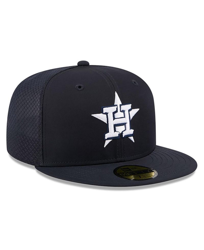 Men's Navy Houston Astros 2026 Batting Practice 59FIFTY Fitted Hat