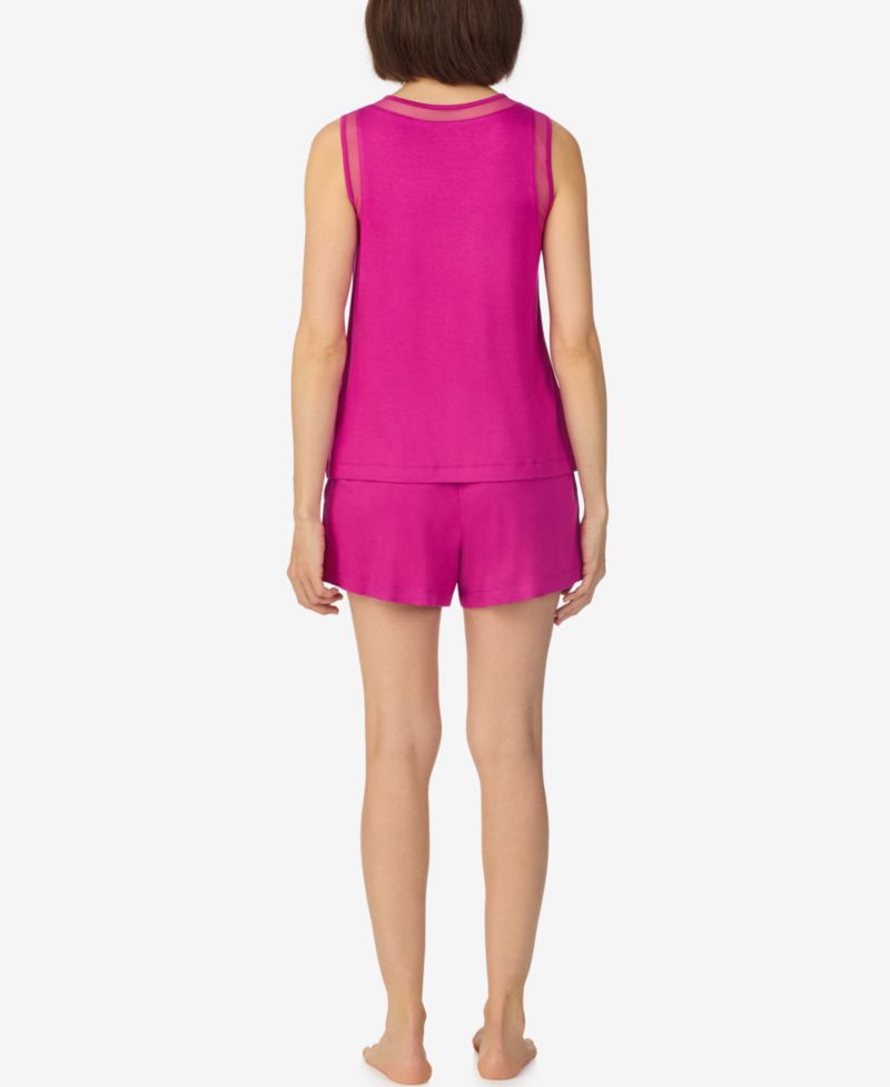 Sleepwear Women's Sleeveless Tank Top and Boxer Shorts, 2-Piece Set
