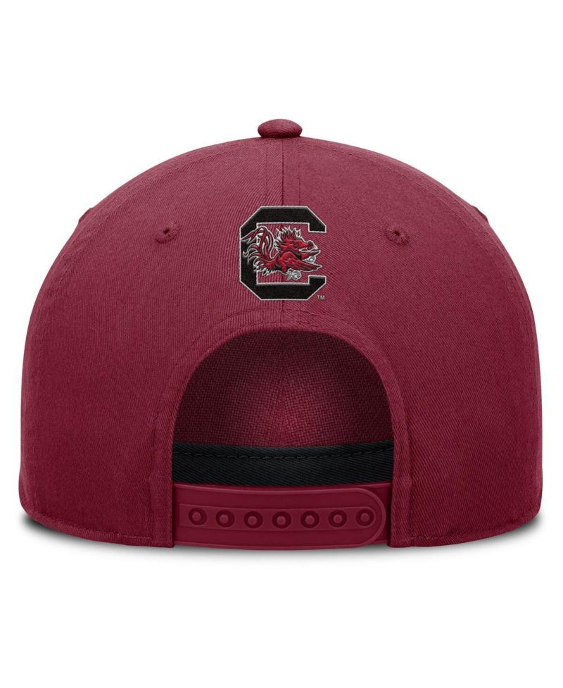 Men's Garnet South Carolina Gamecocks Foul Ball Rope Adjustable Hat