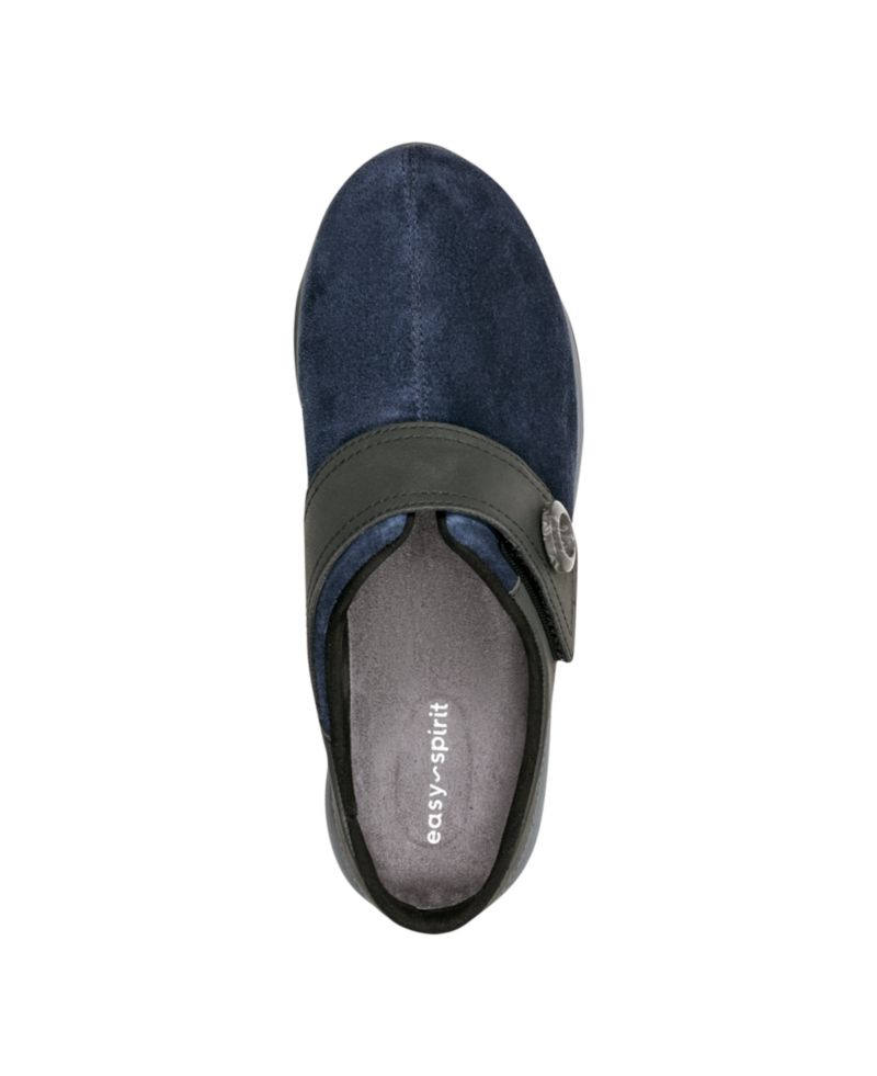 Women's Edline Suede Button Strap Mules