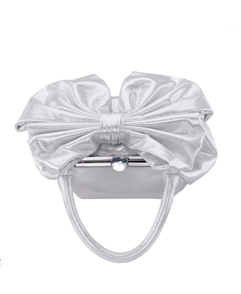 Small Bow Frame Crossbody Bag