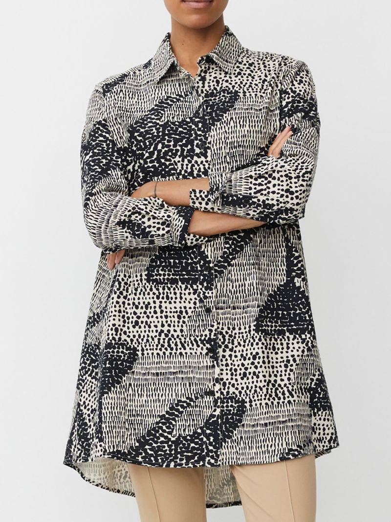 Women's Loose Fit Longline Shirt
