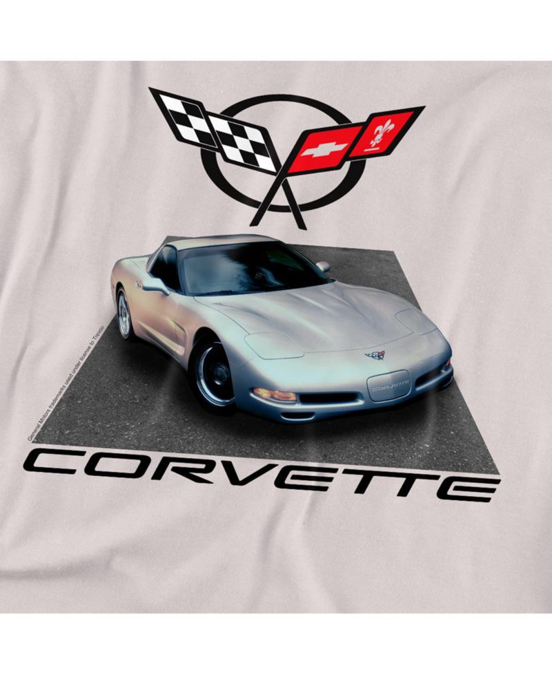 Men's Chevrolet Silver 01 Vette T-Shirt