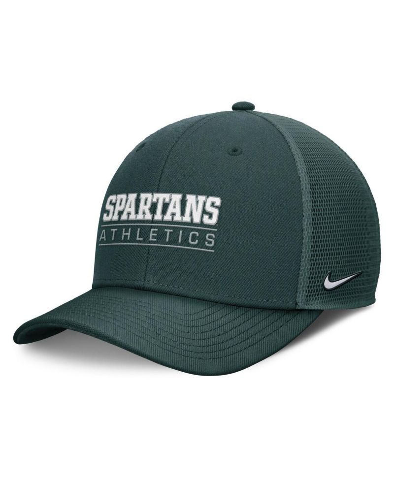 Men's Green Michigan State Spartans Rise Adjustable Hat