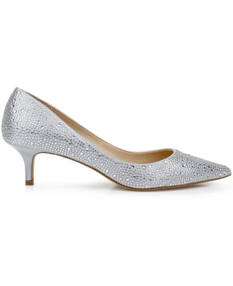 Women's Frenchie Kitten Heel Evening Pumps