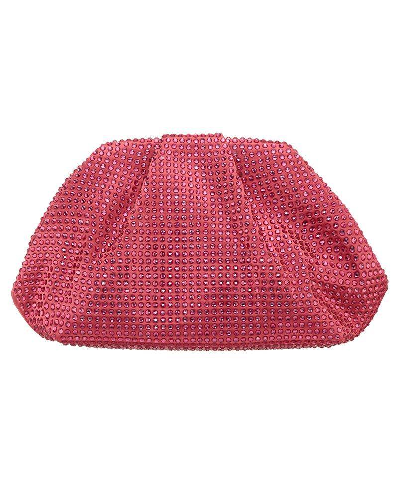 Crystal Encrusted Frame Clutch