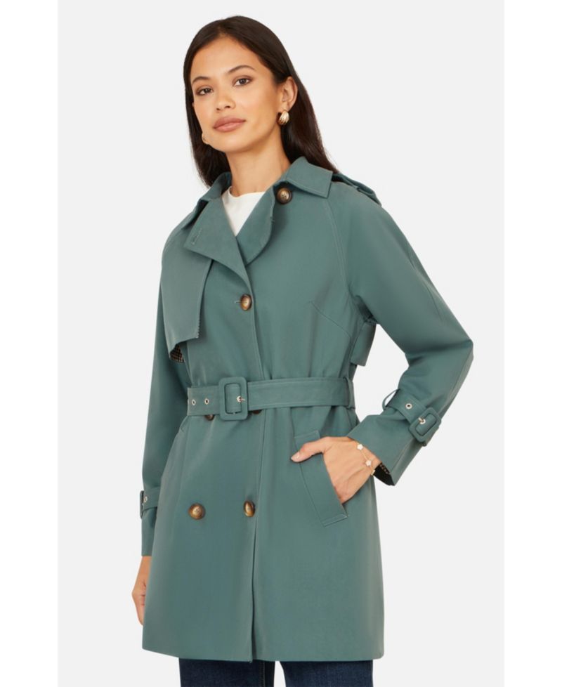 Women's Belted Trench Coat