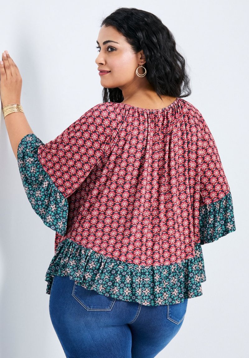 Women's Serenity Ruffle Top