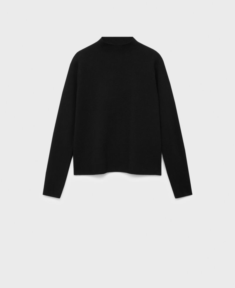 Women's Perkins Neck Knitted Sweater