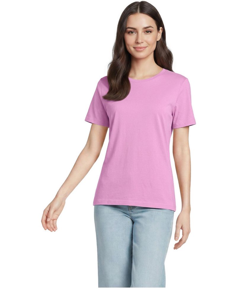 Women's Tall Supima Cotton Crew Neck T-Shirt