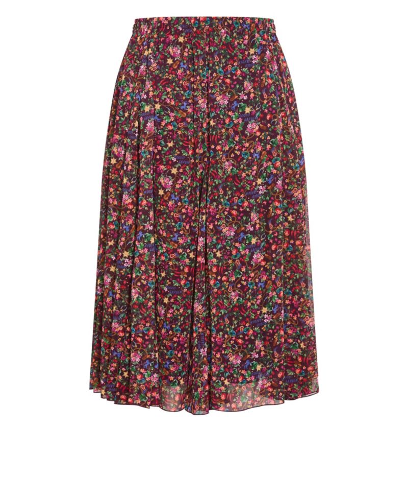 Women's Plus Size Serena Ditsy Print Maxi Skirt