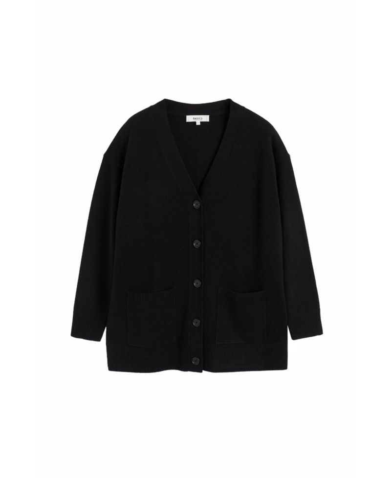 Women's Wool-Cashmere Long Cardigan