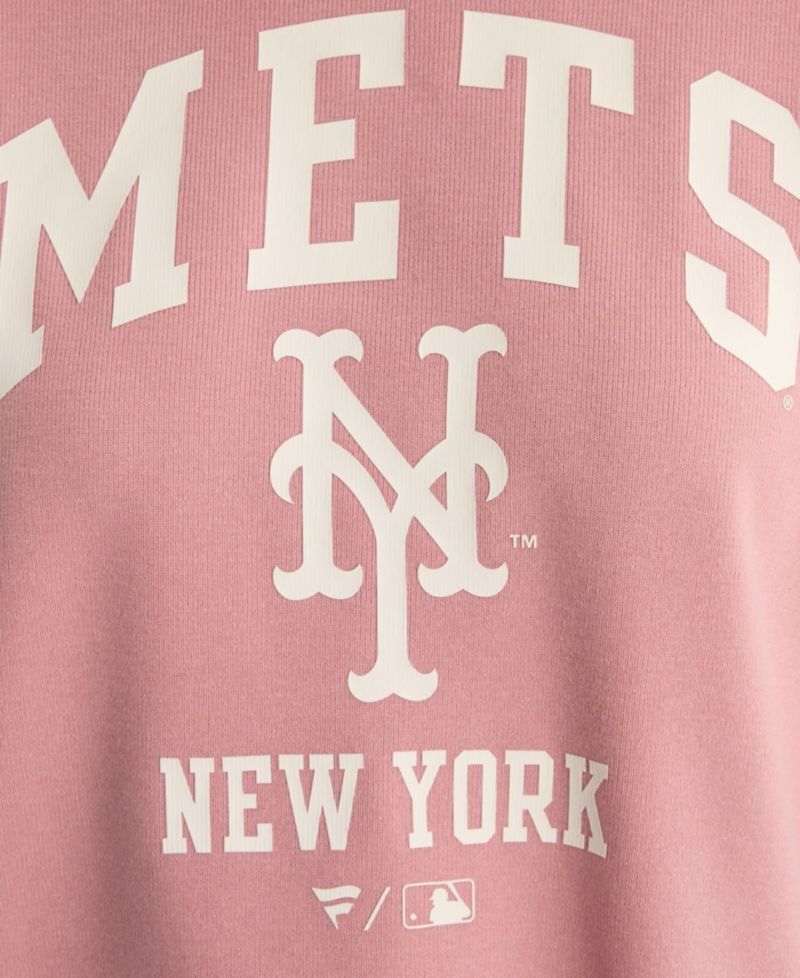 Women's New York Mets Iconic Boxy Double-Face Rib T-Shirt