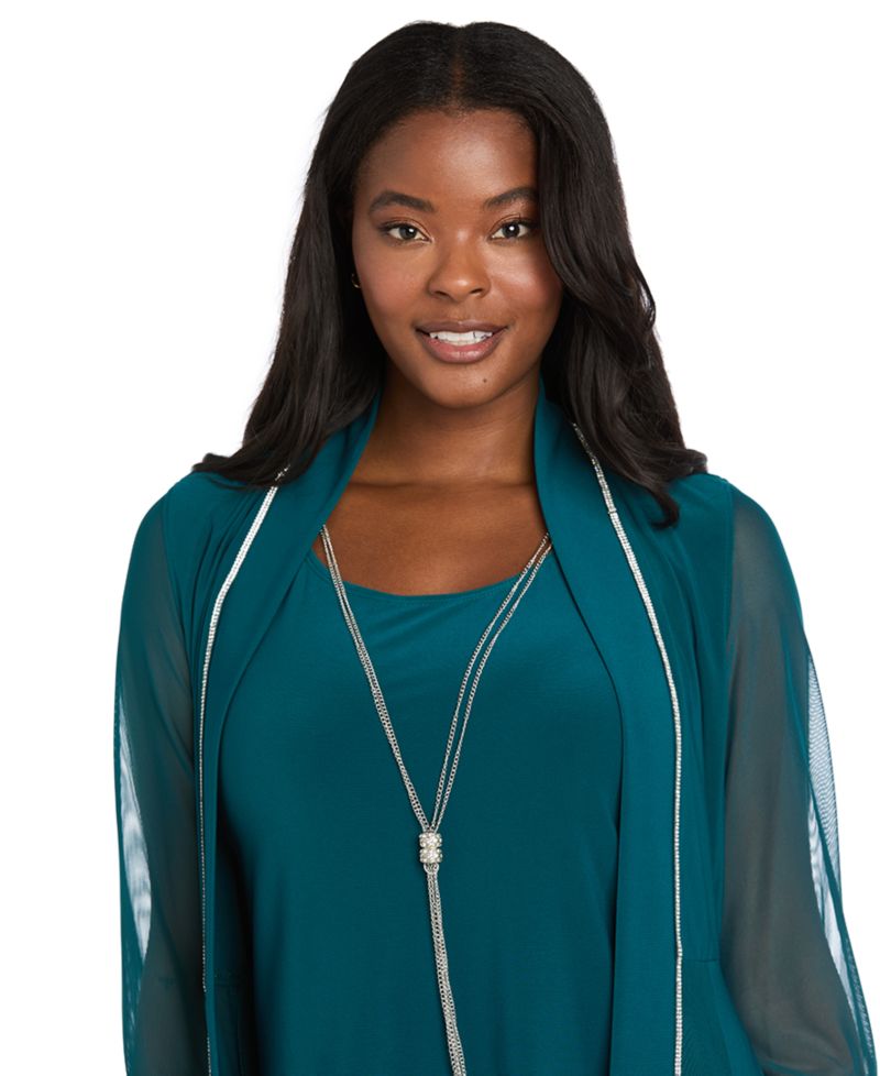 Women's Layered-Look Top & Pants