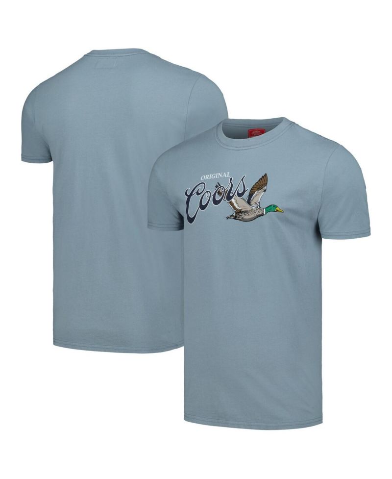 Men's and Women's Blue Coors Logo T-Shirt